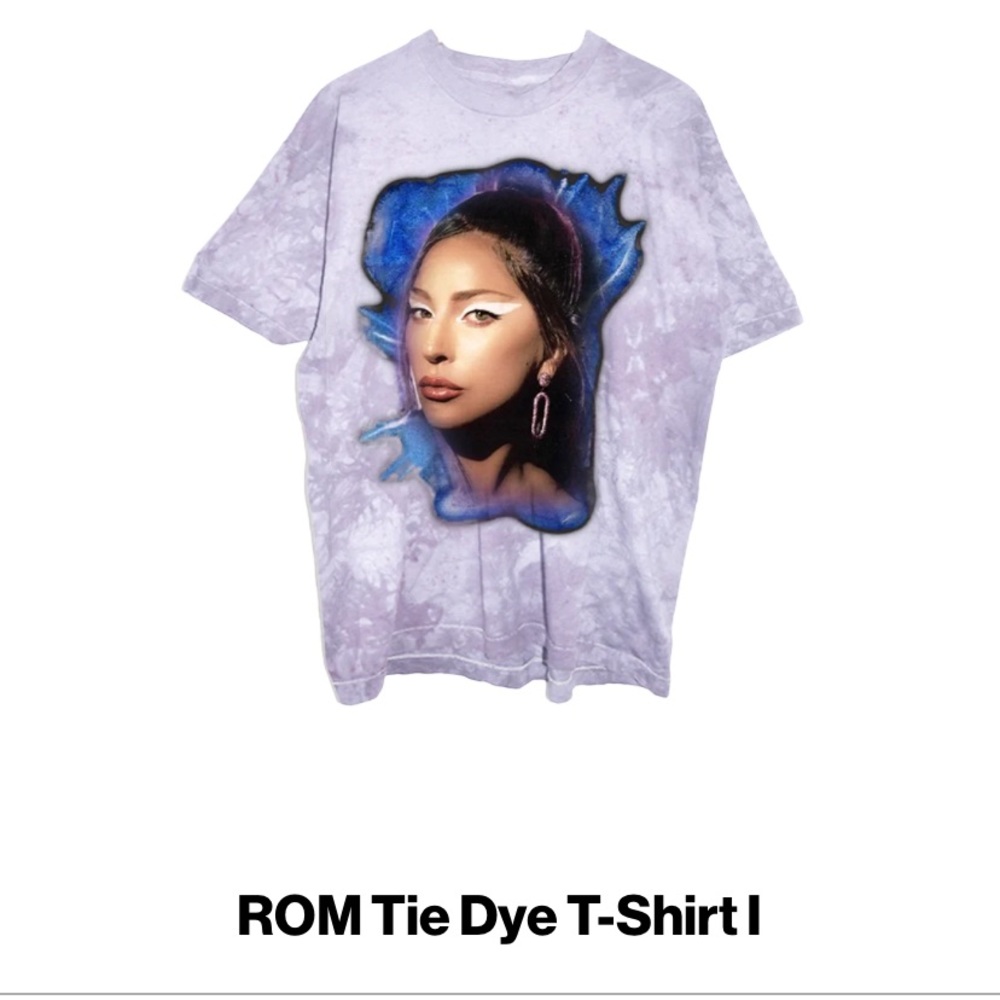 Lady Gaga Rain On Me Chromatica Tie Dye T-Shirt